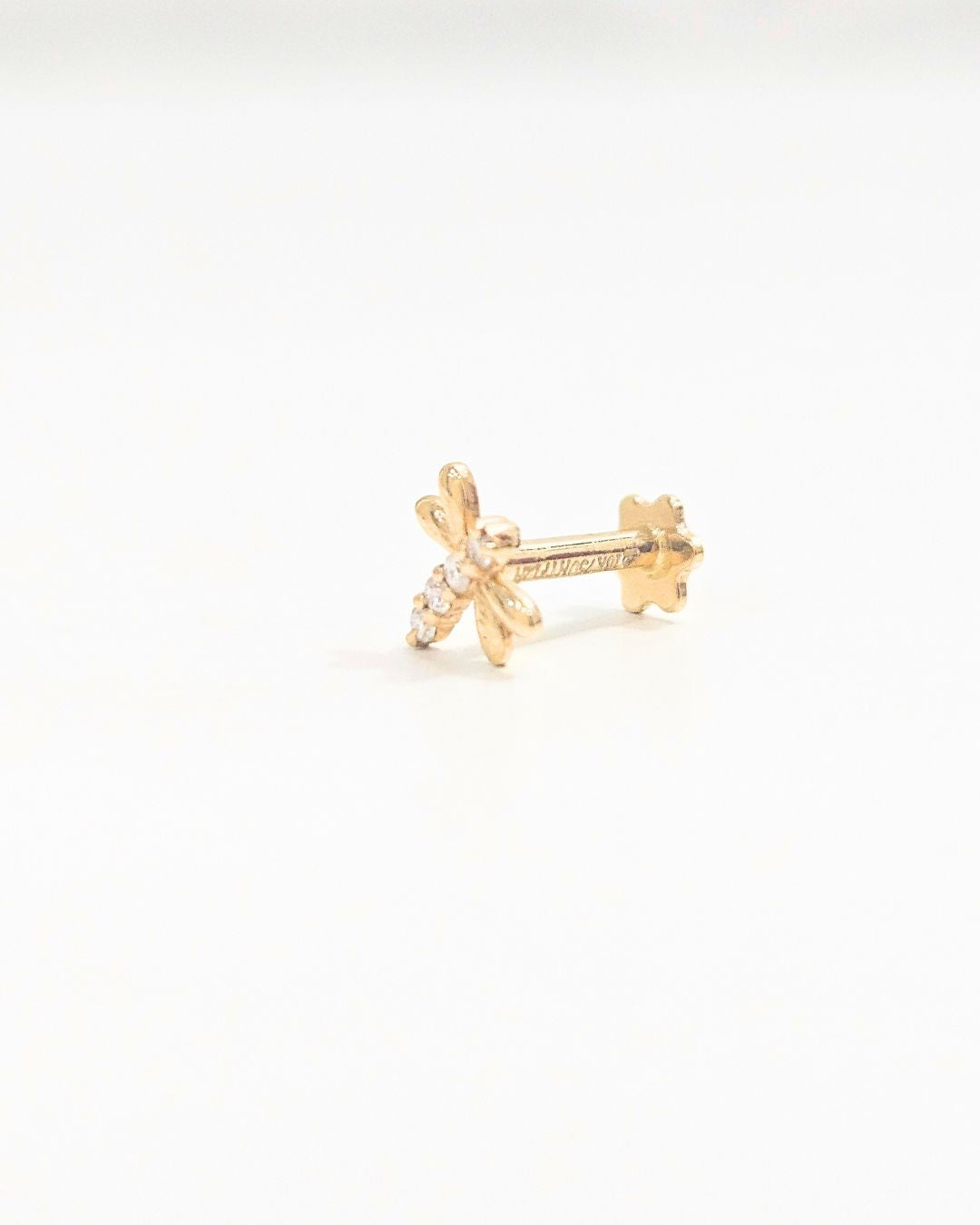 Dragonfly Piercing Earrings and nose pin