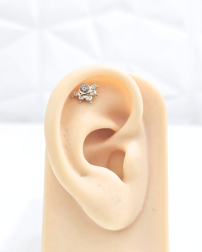 Lakshmi Helix Piercing Earring and Nosepin