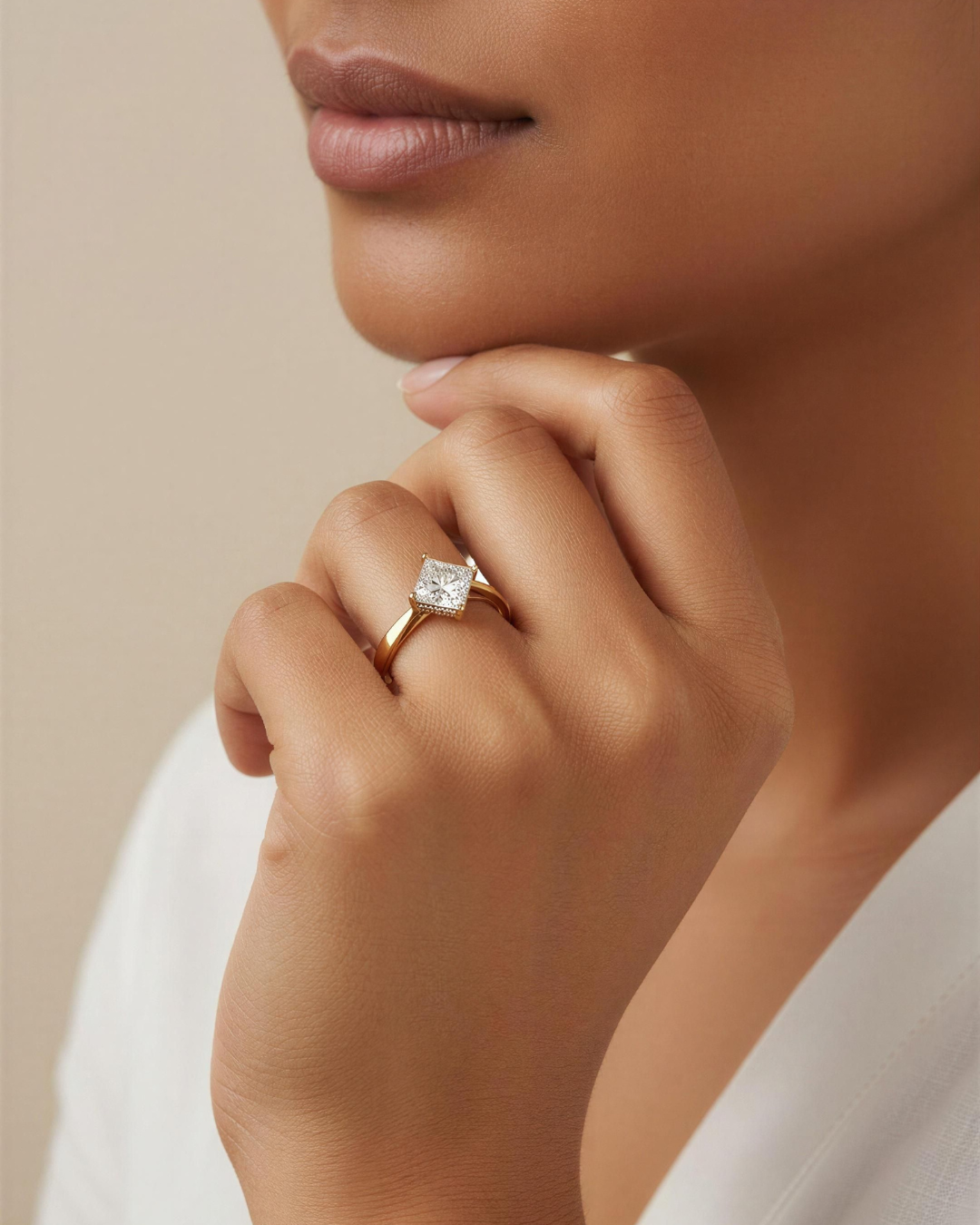 Saumya Engagement Ring 1.53 CT by Vai Ra