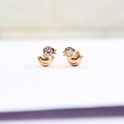 Ducky Earrings (0.14 CT)
