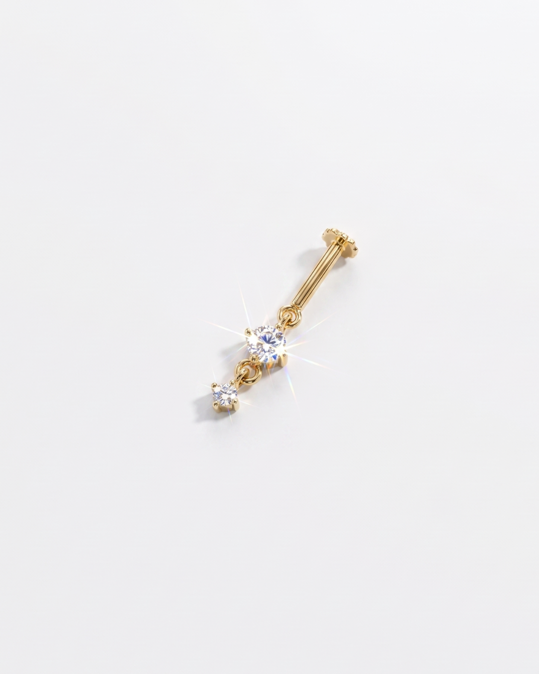 Chandelier Round Drop Bugadi Piercing Earrings