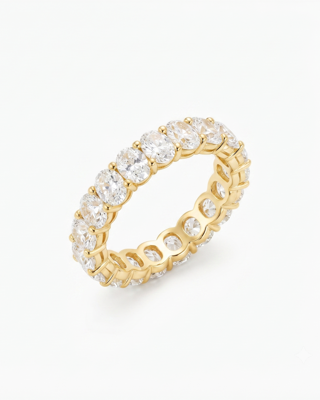 Oval eternity band (4.1 CT)