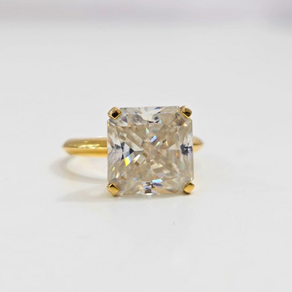 Anvi Statement Ring in Moissanite by Vai Ra