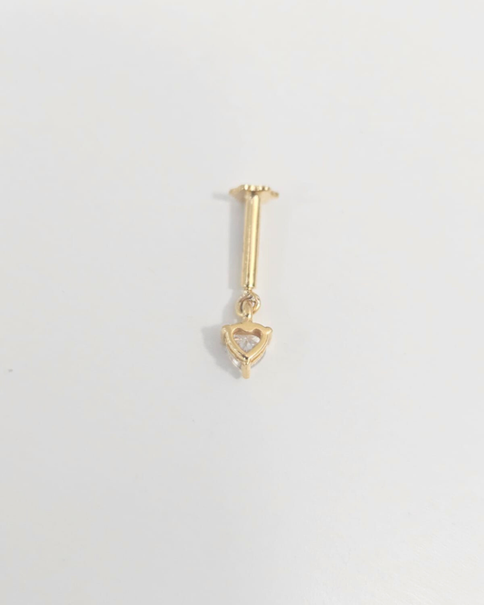 Heart Bugadi Earring by Vai Ra