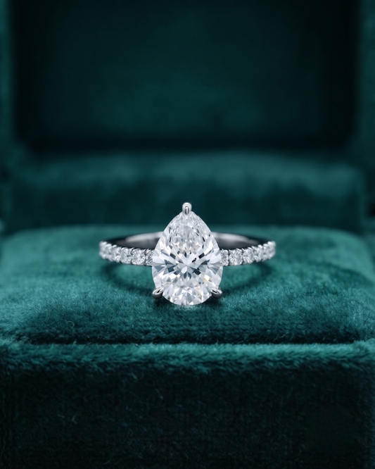 Nishta Pear Ring