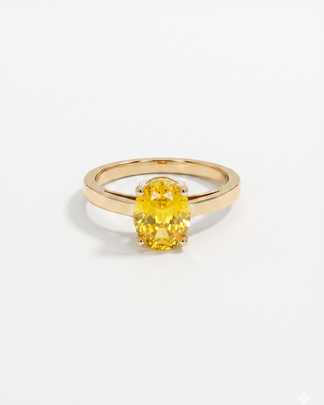 Meia 3 CT Lab Grown Sapphire Ring by Vai Ra