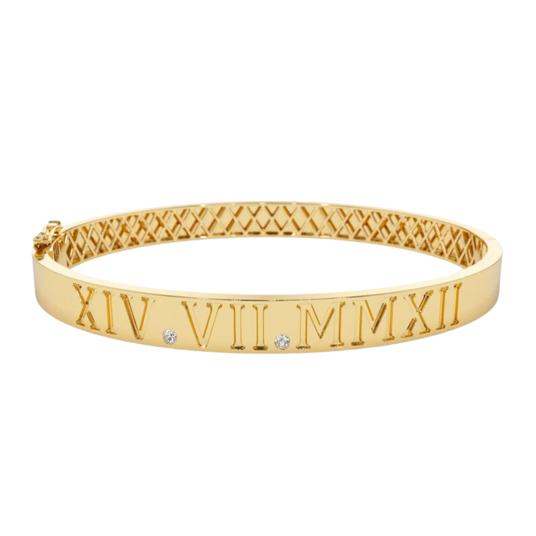Luxury 3-Piece Stainless Steel Hip Hop Roman Number Gold Jewelry Set For Men – Bracelet, Agate & Onyx