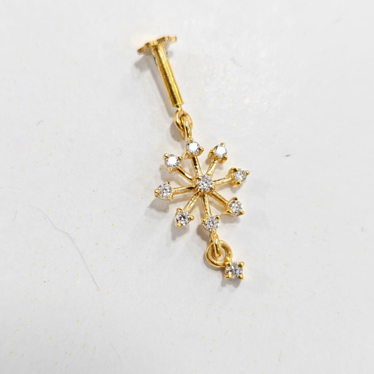 Zinnia Moissanite Bugadi by Vai Ra