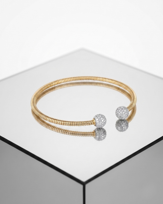 Sera Open Bangle (1 CT)