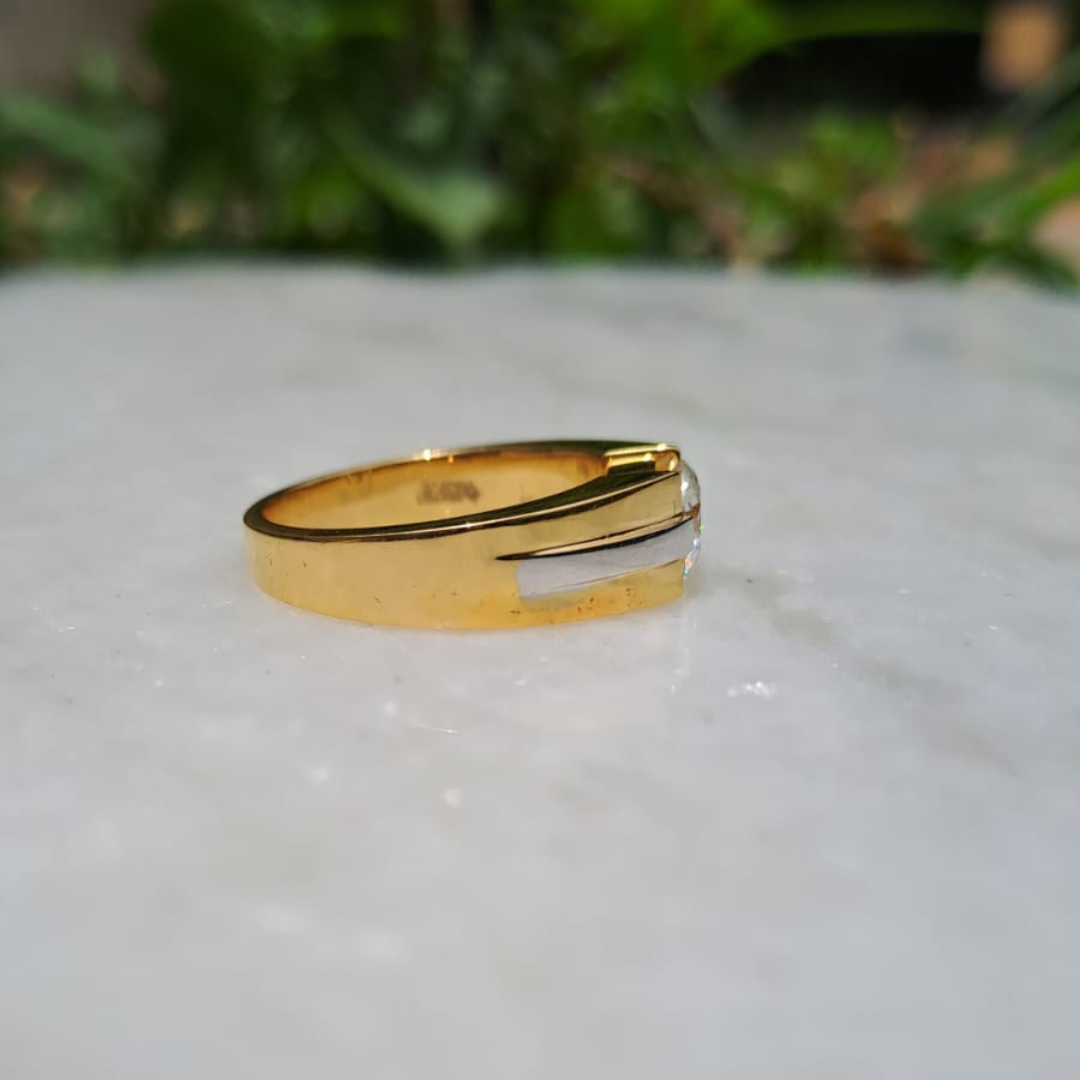 Chyron Diamond Solitaire Ring by Vai Ra 