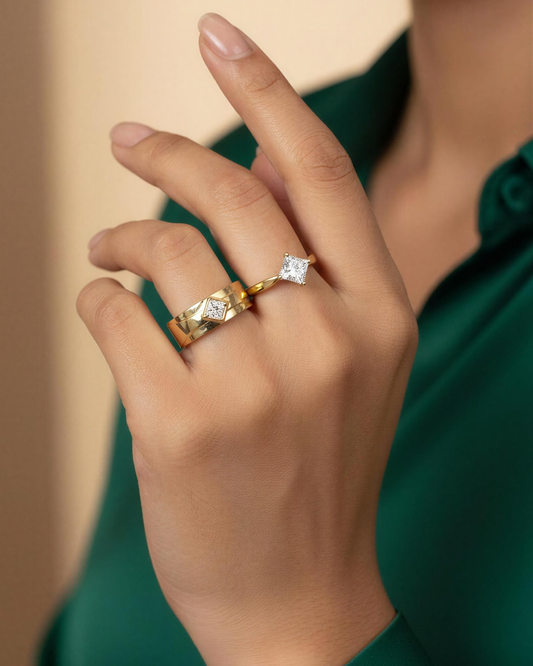 Accord Ring Set by Vai Ra