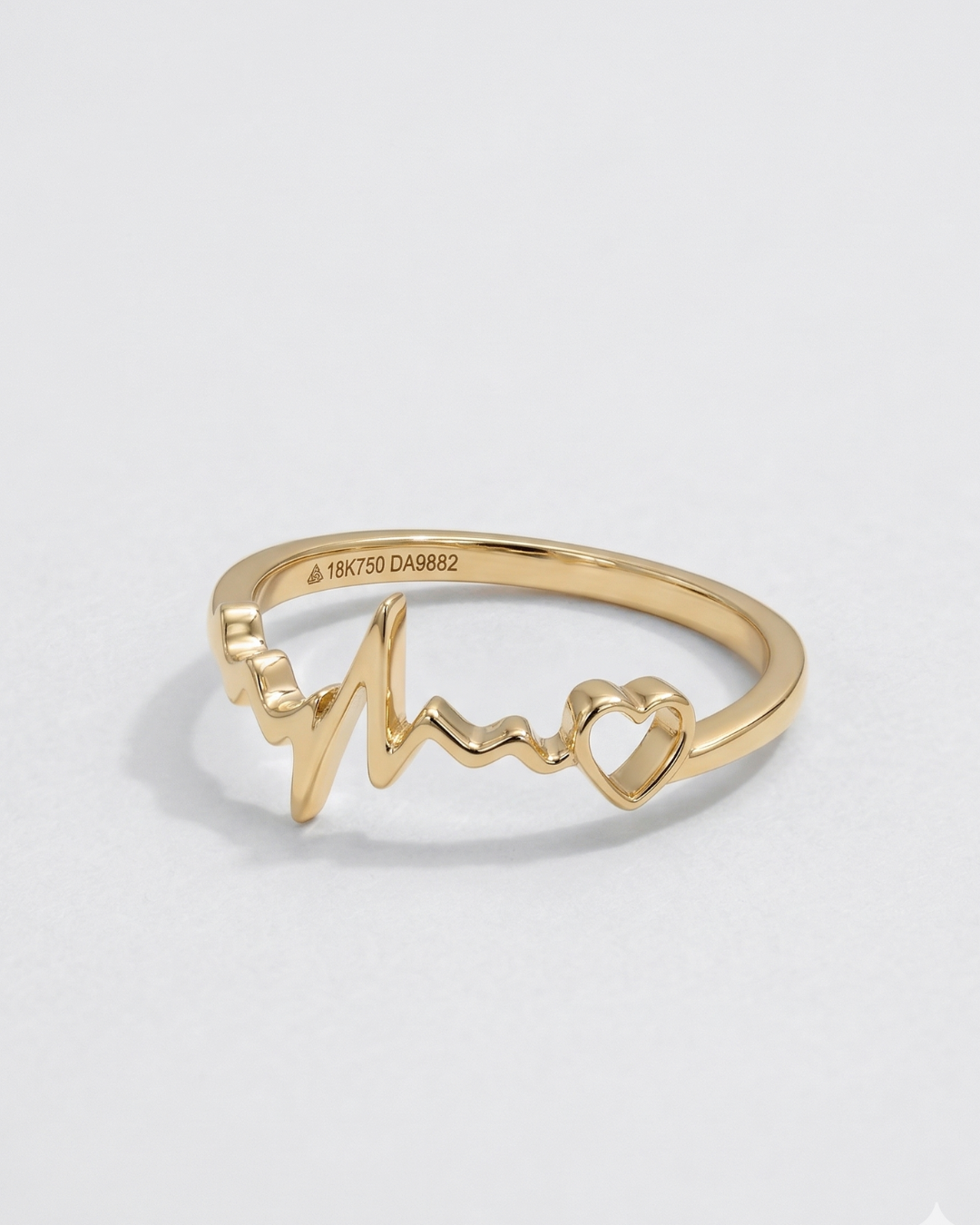 Heart Beat Ring in Gold by Vai Ra