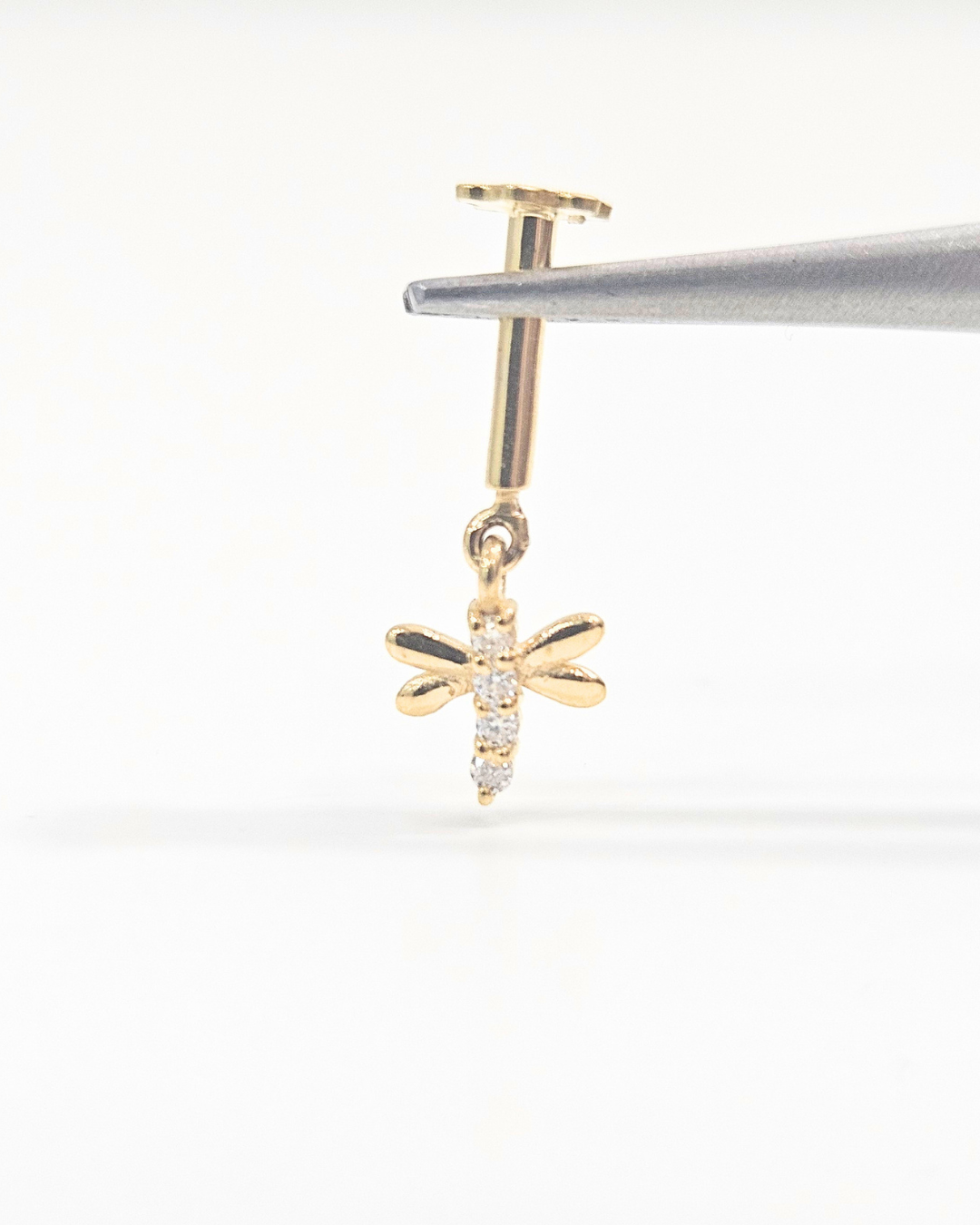 Dragon Fly Moissanite Bugadi by Vai Ra