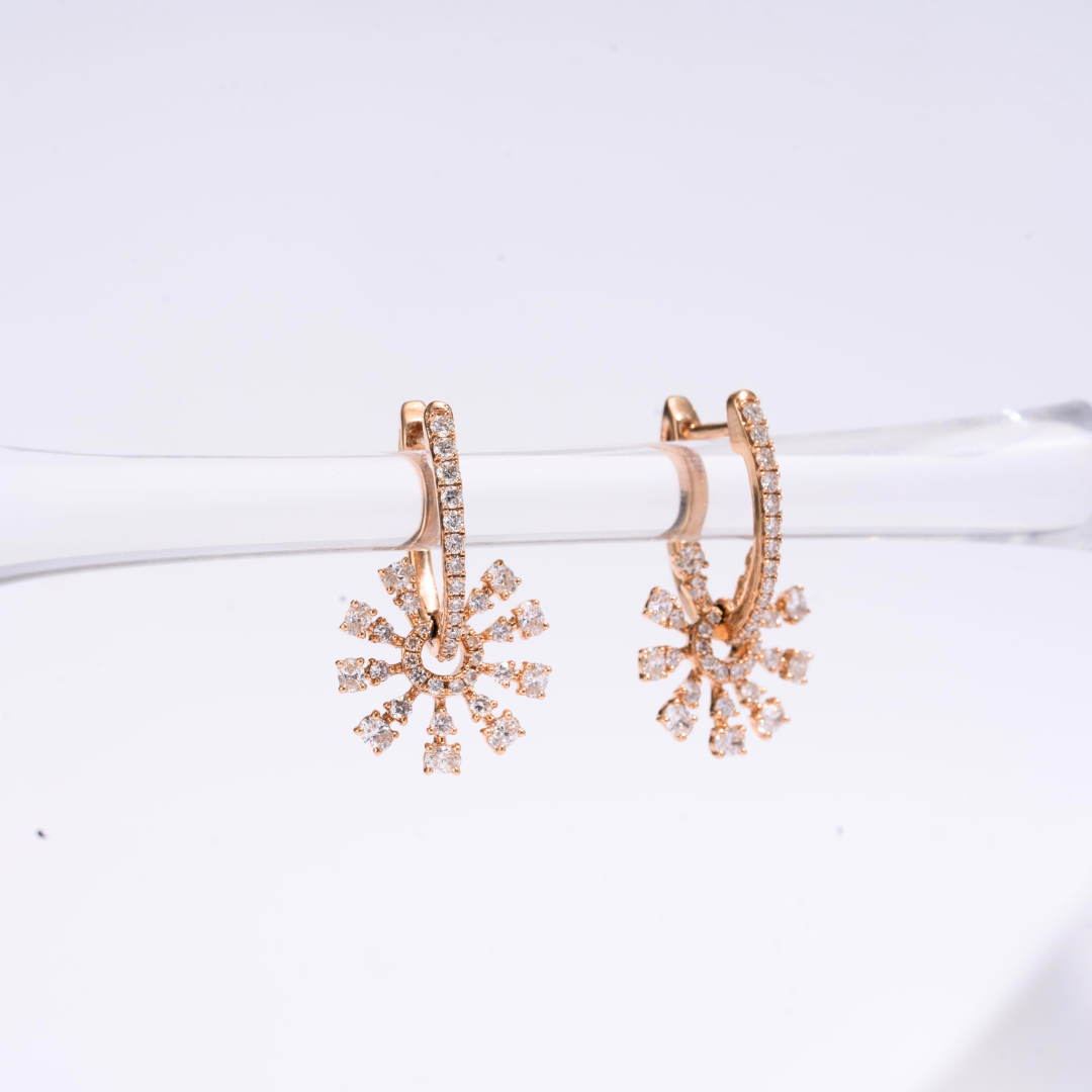 Urvi Earring lab diamond moisannite by Vai Ra