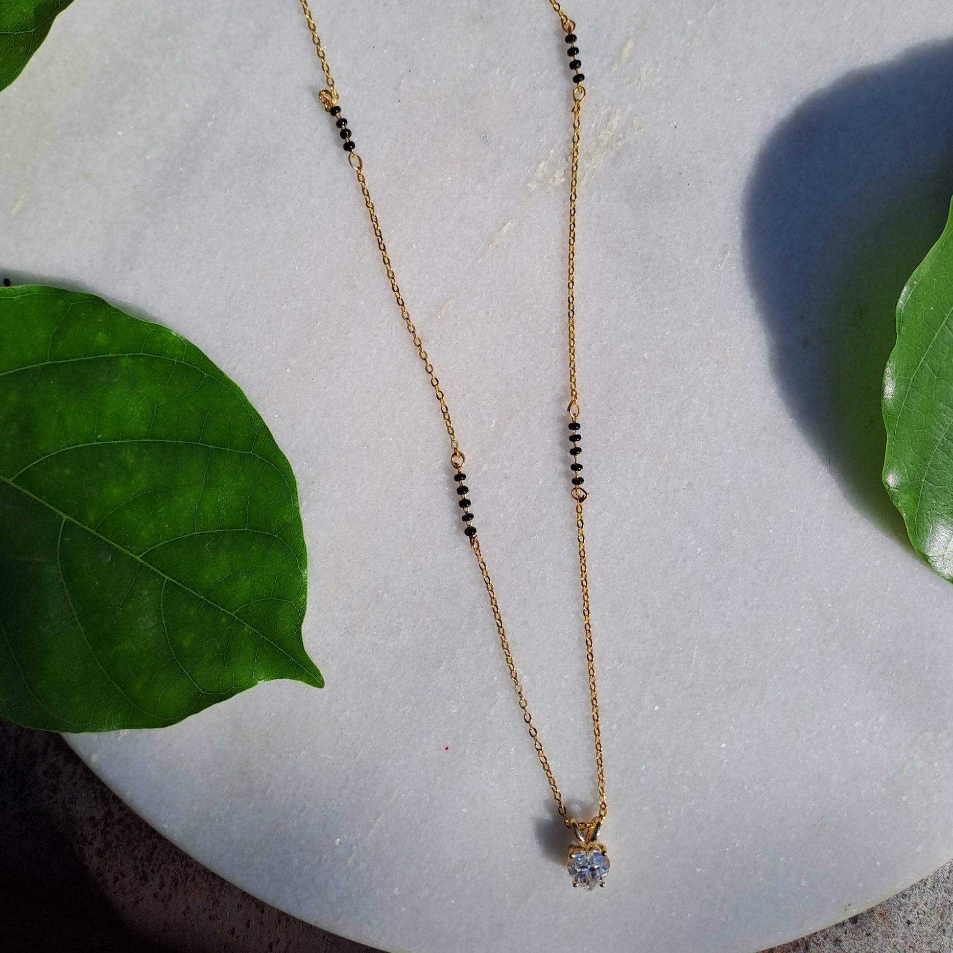 Moissanite Diamond Mangalsutra