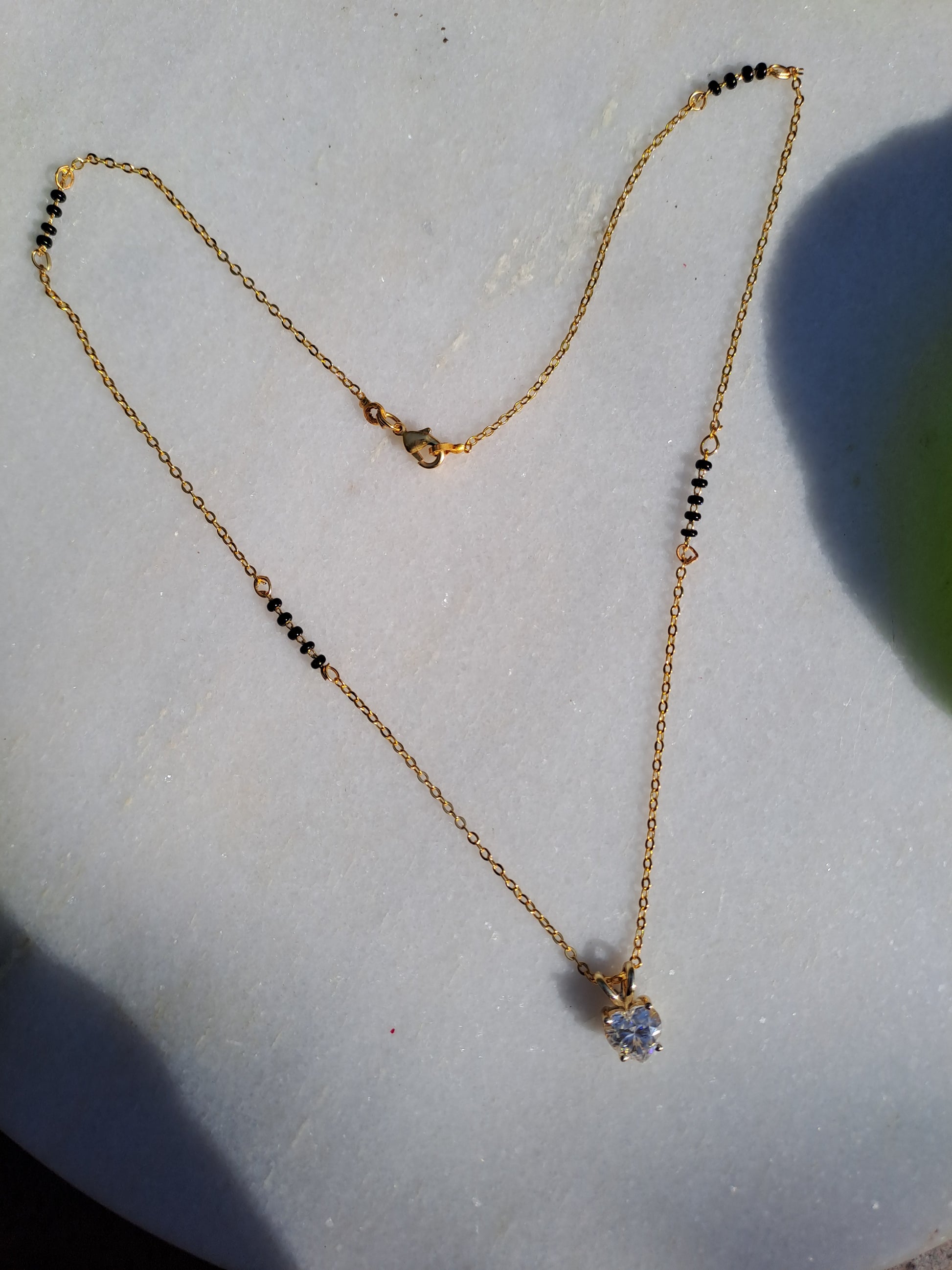 Moissanite Diamond Mangalsutra