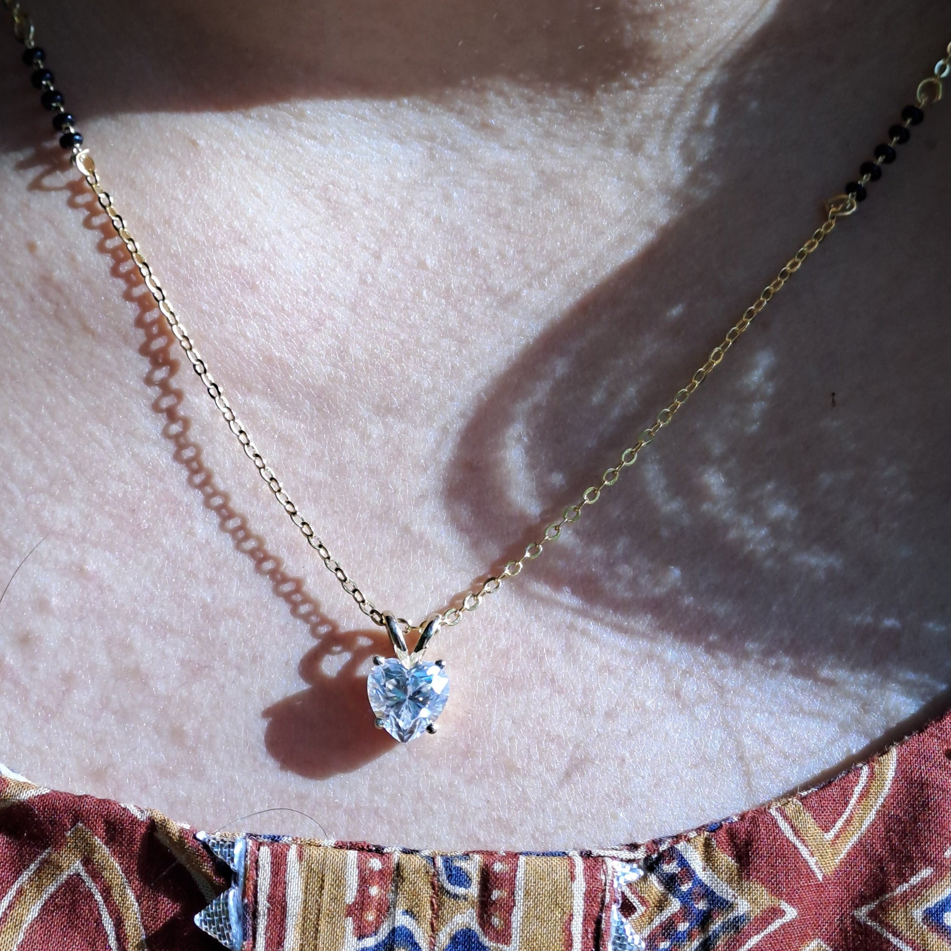 Moissanite Diamond Mangalsutra