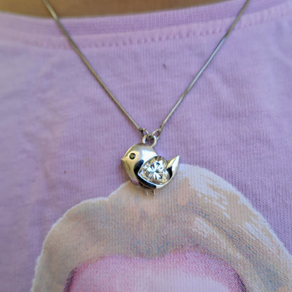 Moissanite kids necklace