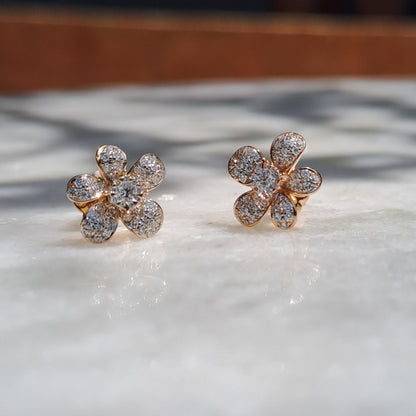 Moissanite Diamond Earring