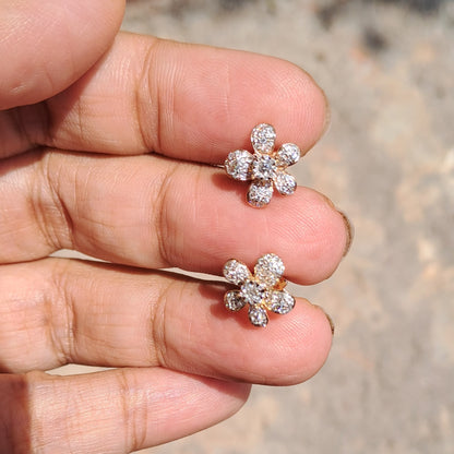 Moissanite Diamond Earring