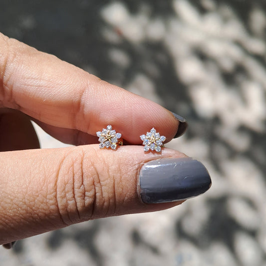 Moissanite Diamond Earring