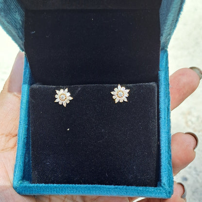 Moissanite Diamond Earring