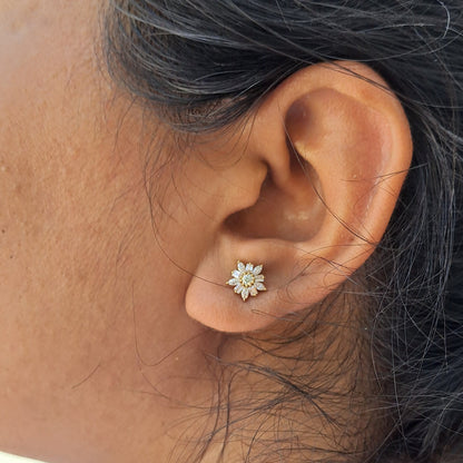 Moissanite Diamond Earring