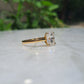 Aswi Cushion Solitaire Ring (2.72CT in 22Kt Gold)