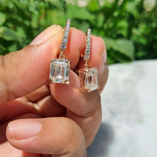 Hazel Drop Earrings (6.03 CT)