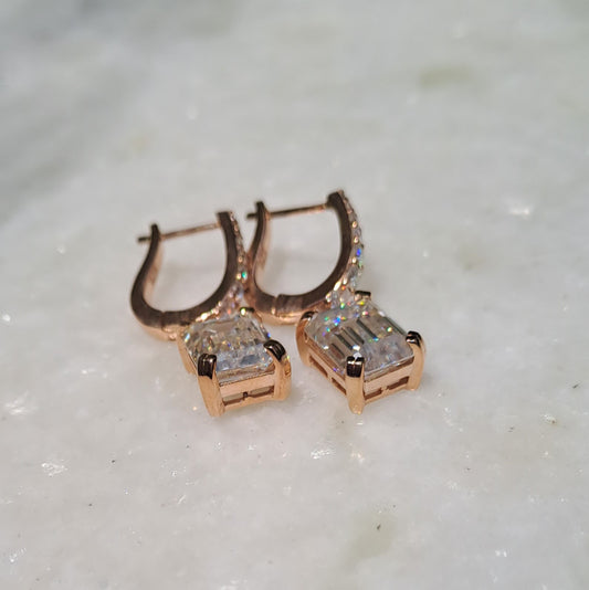 Hazel Drop Earrings (6.03 CT)