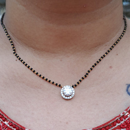 Moissanite Diamond Mangalsutra