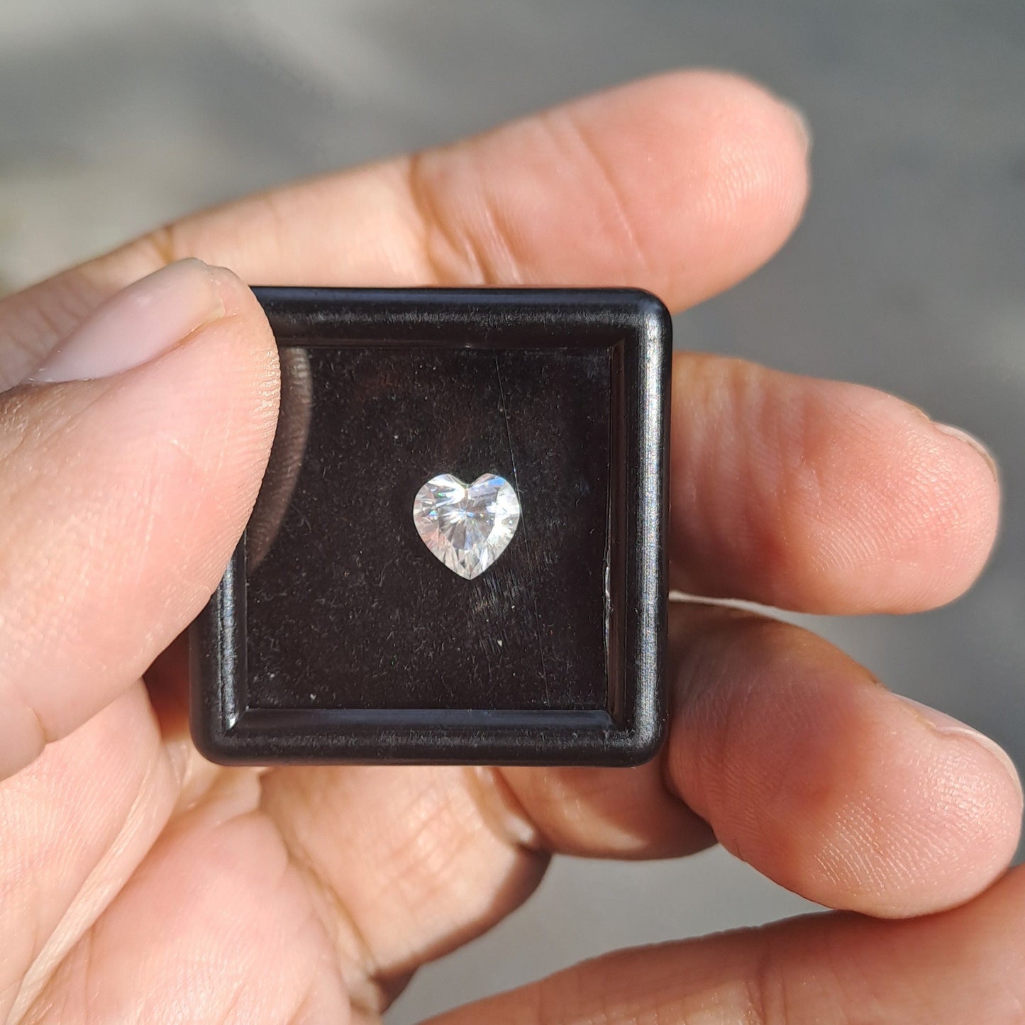 Heart - Brilliant Cut Moissanite Loose Stone