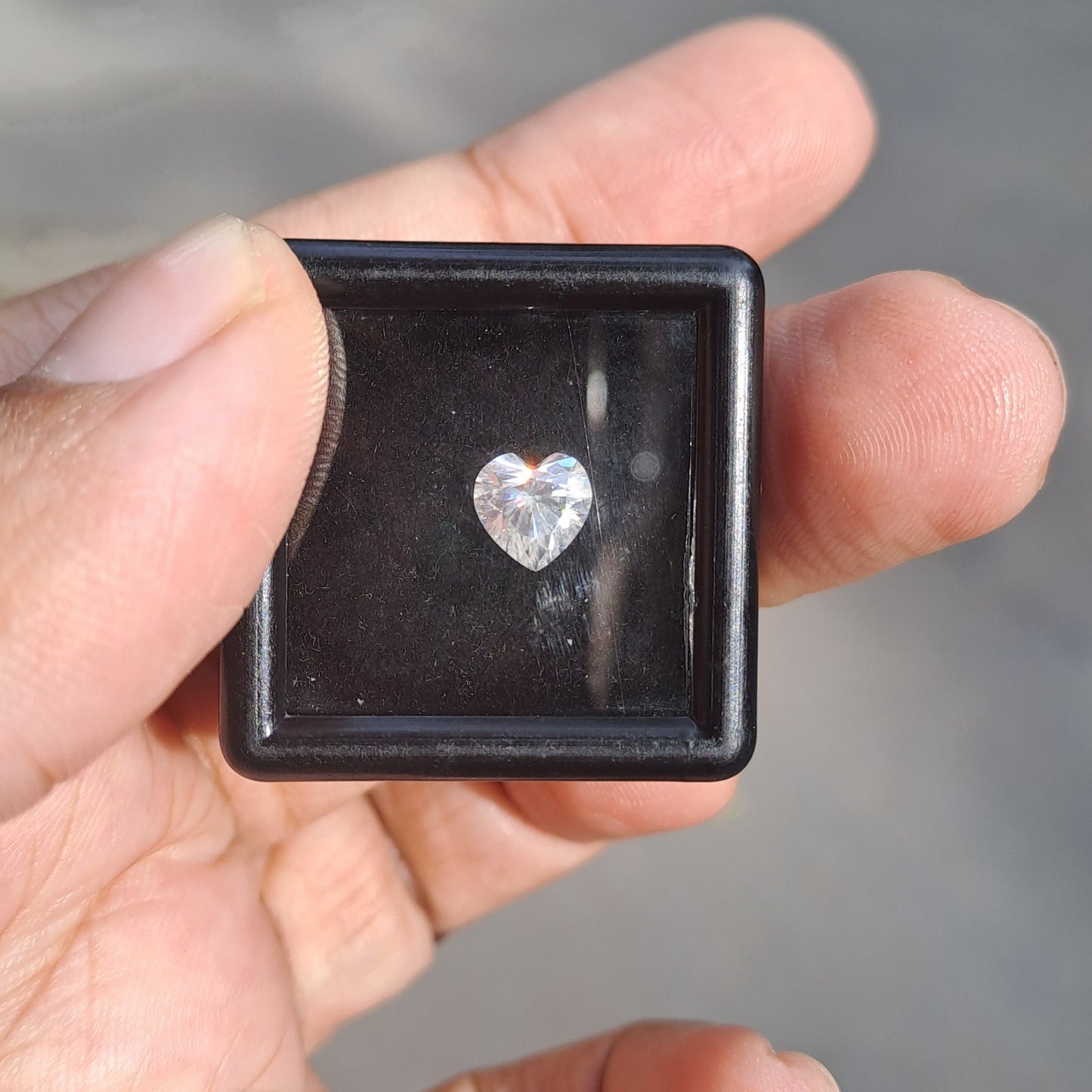 Heart - Brilliant Cut Moissanite Loose Stone