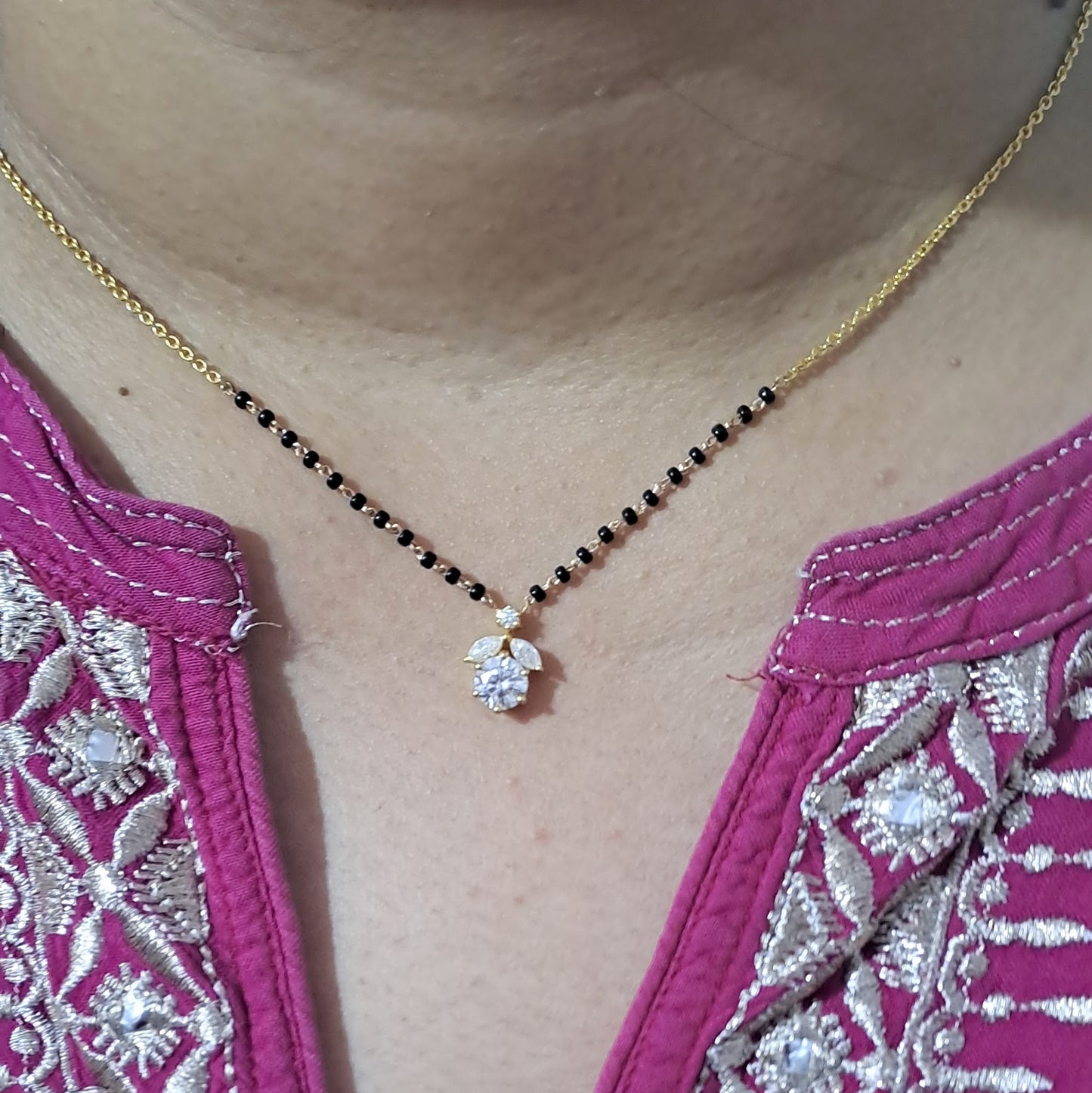 Moissanite Diamond Necklace