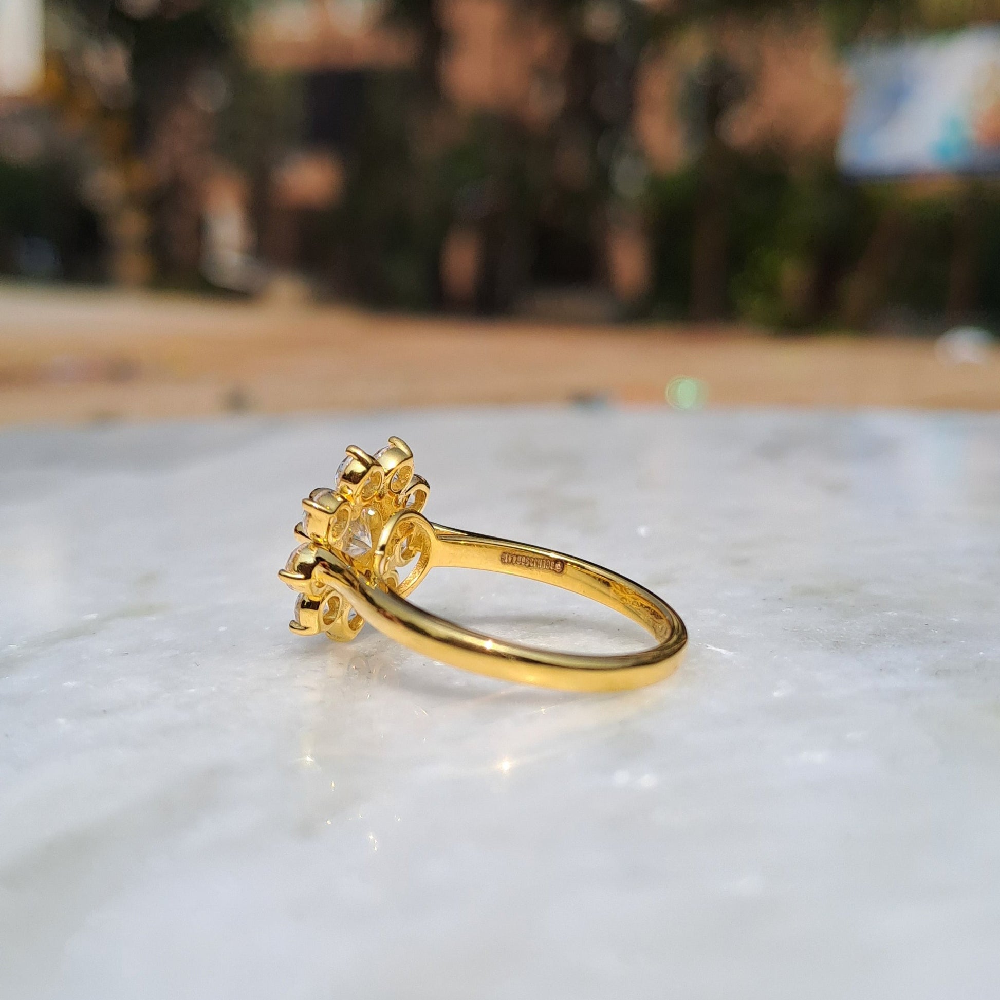 Moissanite Diamond Ring