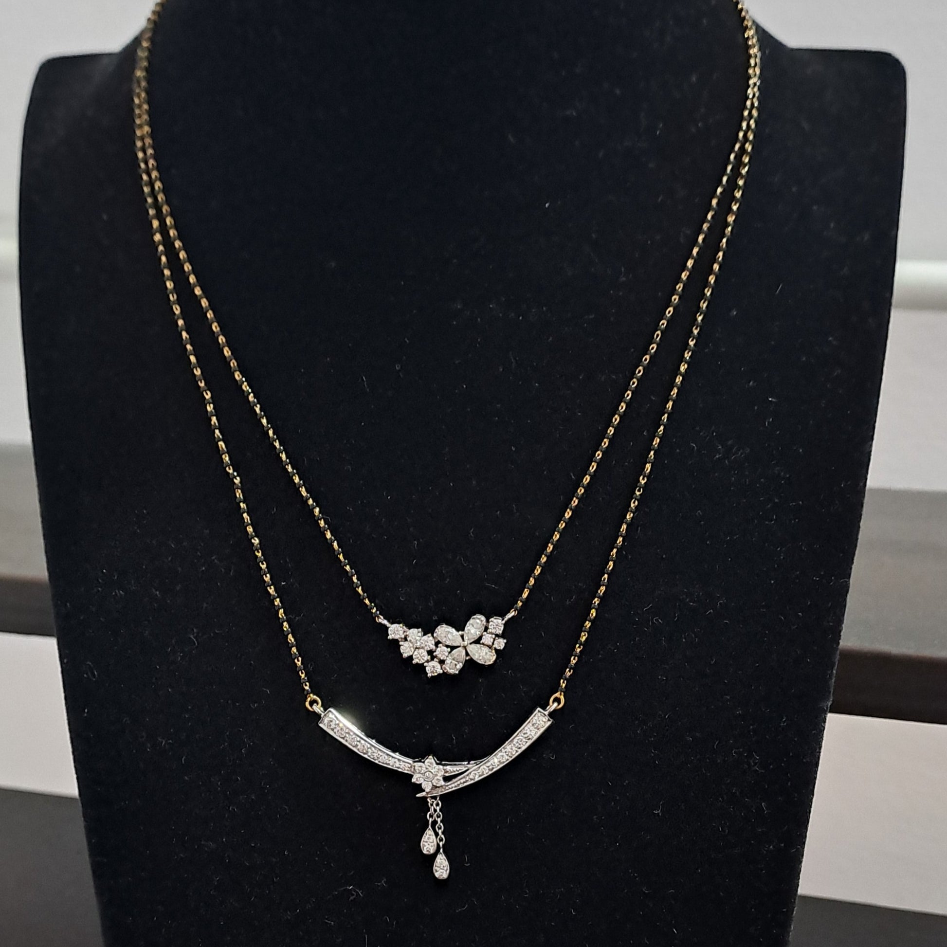 Moissanite Diamond Mangalsutra