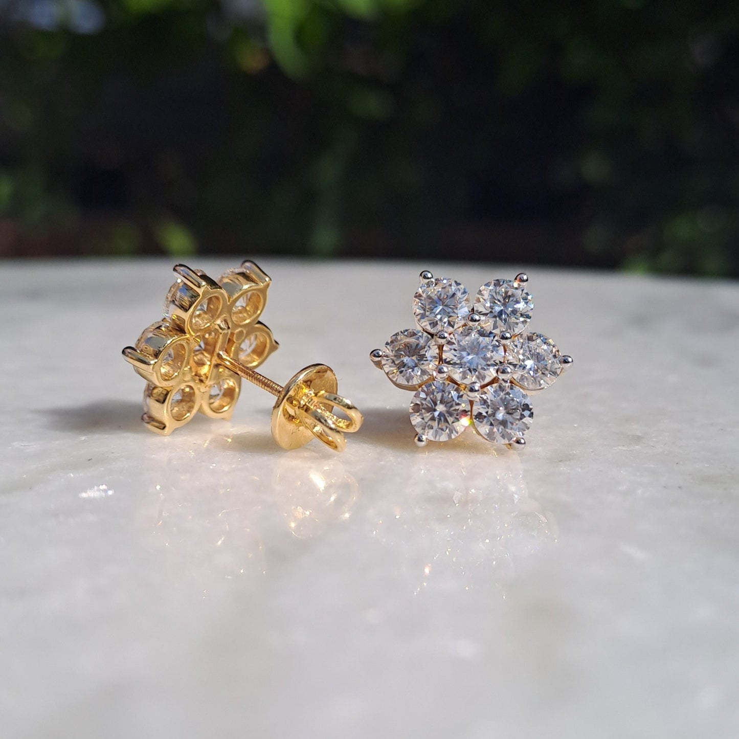 Floret Earring - Version 2 Large (6 CT)