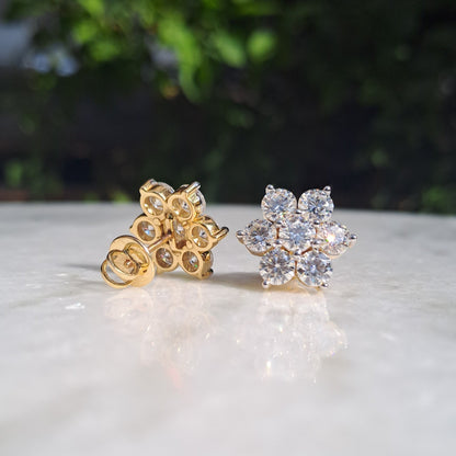 Floret Earring - Version 2 Large (6 CT)