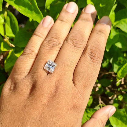 Princess Cut Moissanite Loose Stone