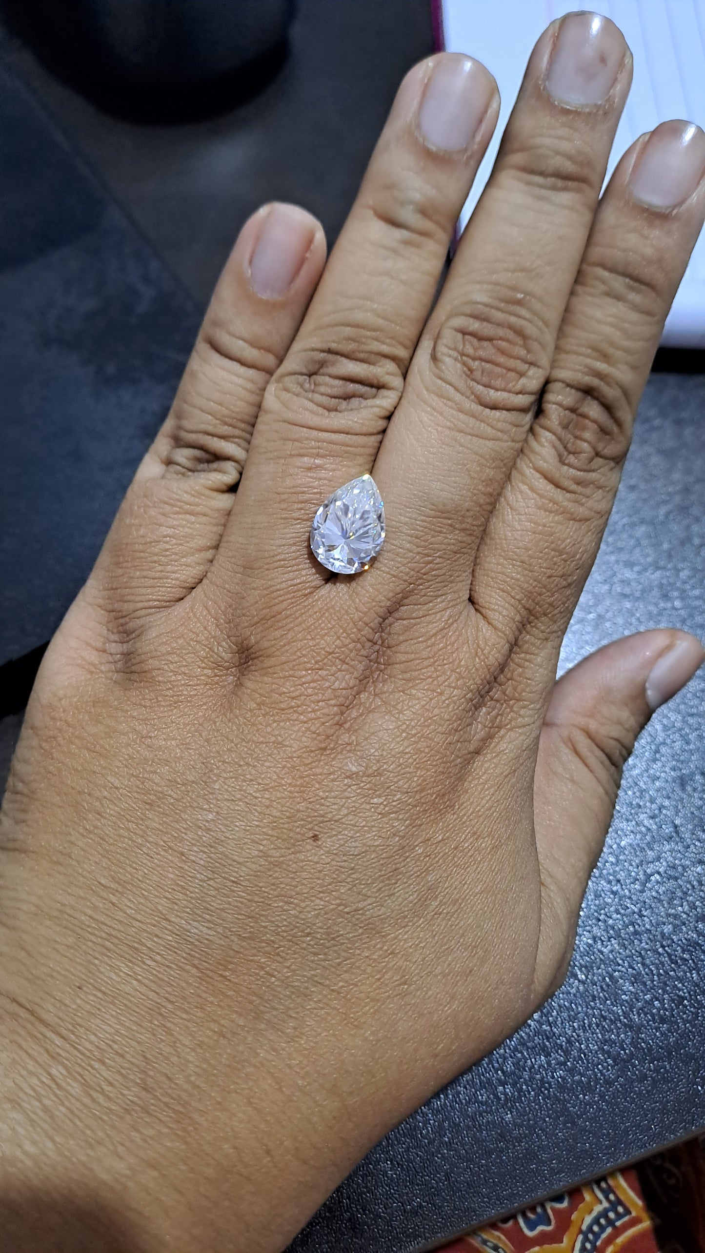 Pear - Brilliant Cut Moissanite Loose Stone