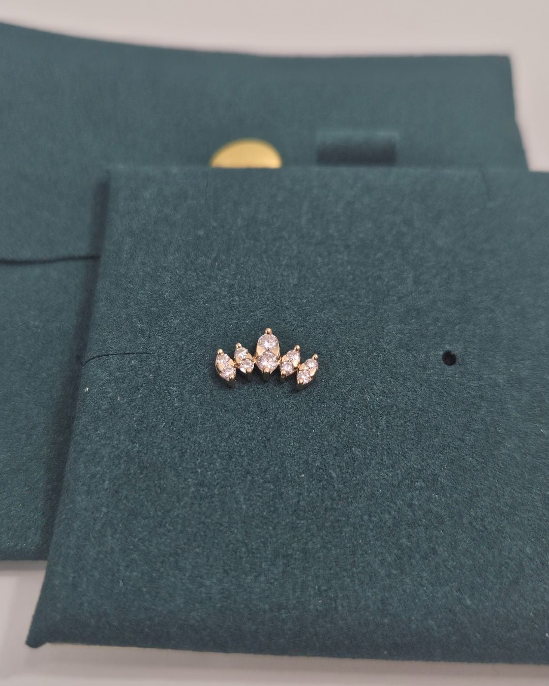 Lotus Cluster Helix Piercing Earring