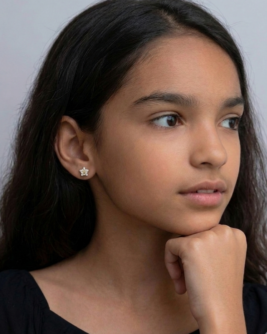 Moissanite Diamond Earring