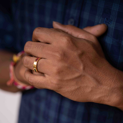 Rudra Band in Moissanite, Diamond and Gemstones by Vai Ra