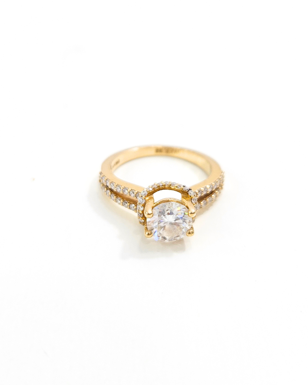 Livia Solitaire Ring - 1.31ct in 18kt Gold