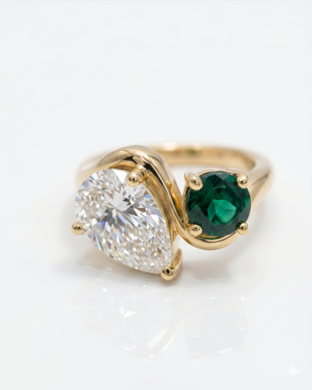Pranaya Toi Et Moi Ring by Vai Ra
