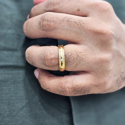 Meru Men's Engagement Band by Vai RA