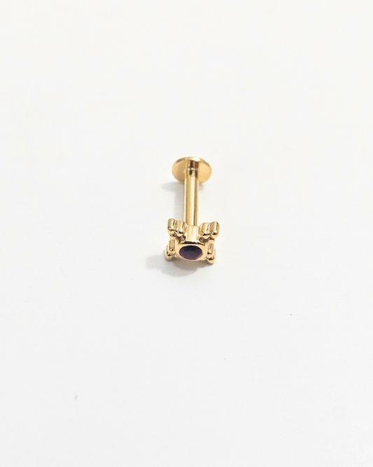 Manikya Ruby Helix Earring and Nosepin