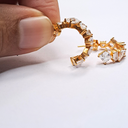 Tiya Hoops (2.8CT)