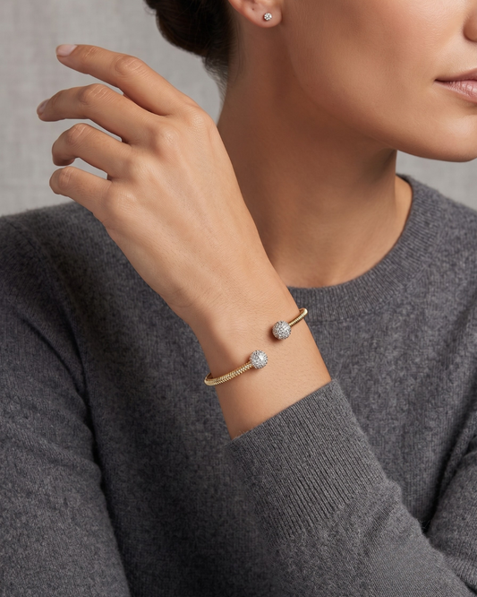 Sera Open Bangle (1 CT)