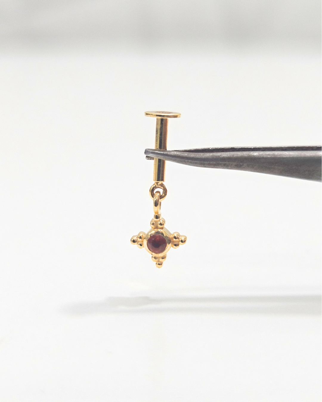 Manikya Ruby Bugadi Earrings